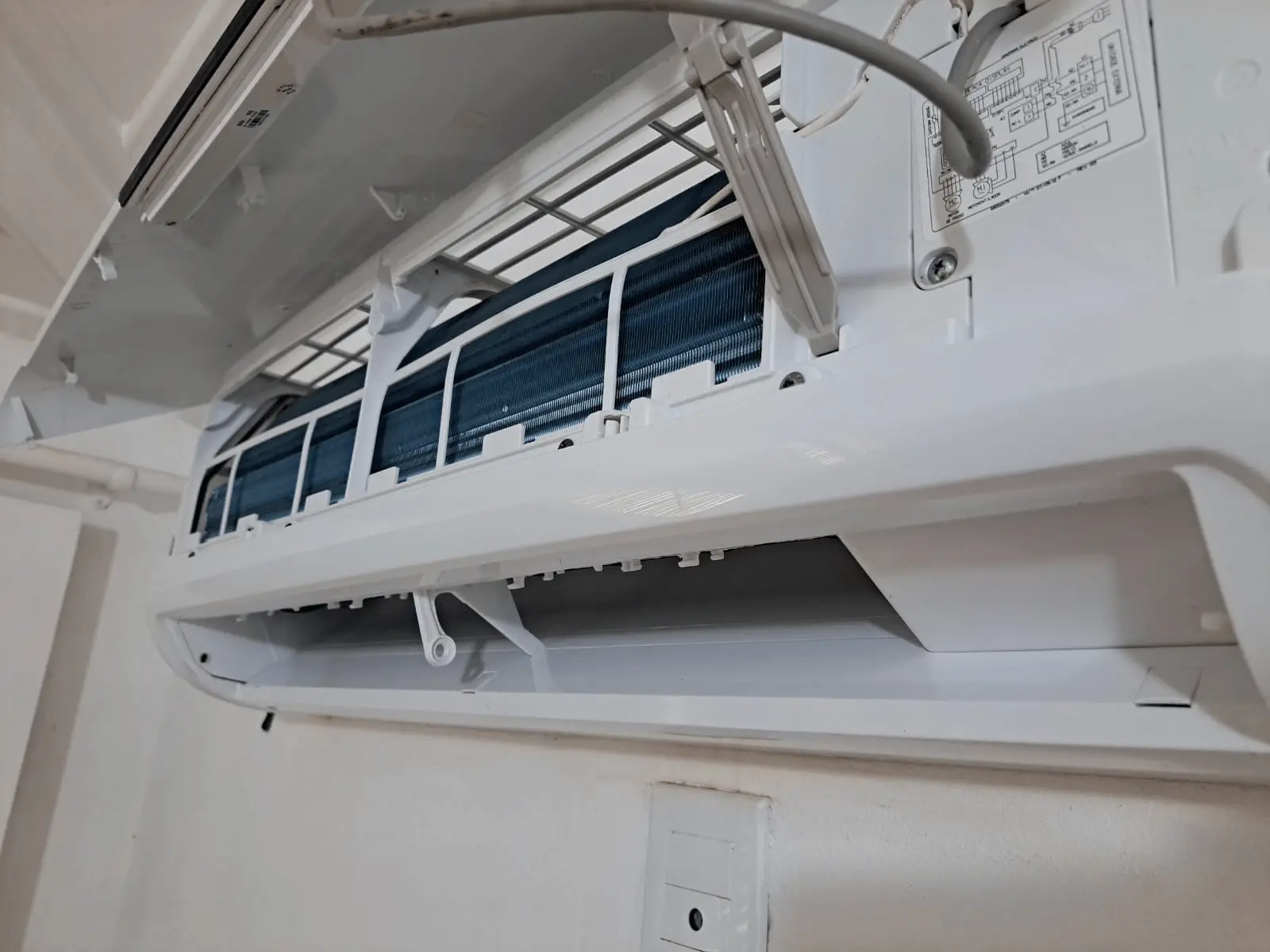 Manutenção preventiva de ar condicionado