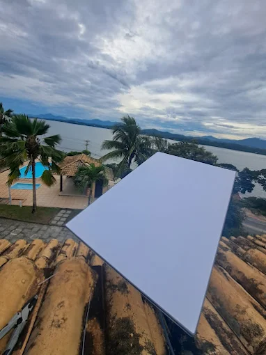 Starlink instalada em residência